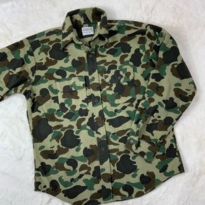 Five Brothers Duck Camo Flannel Shirt 